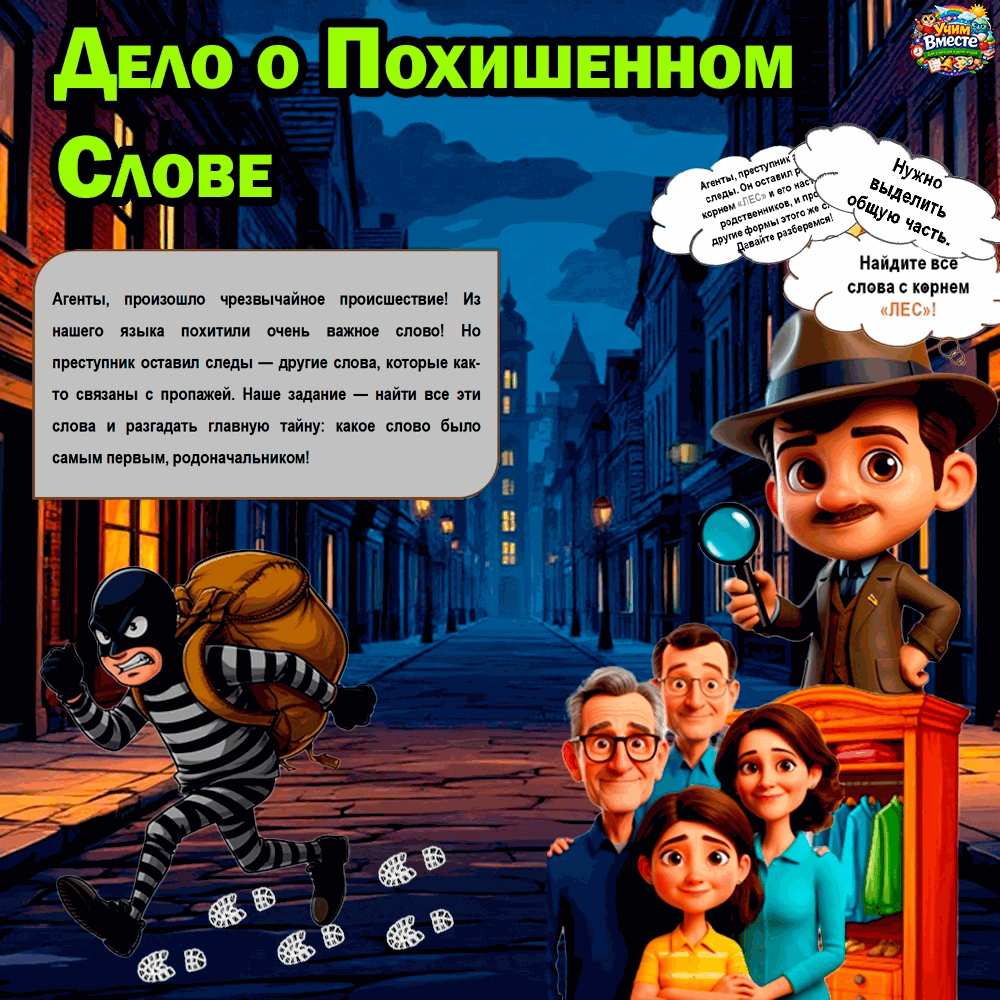 Однокоренные слова и формы слова